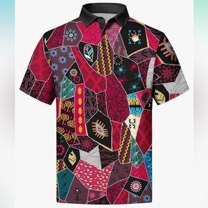 Polo Shirt Short Sleeve Lightweight Summer Moisture Wicking new 3XL multi color